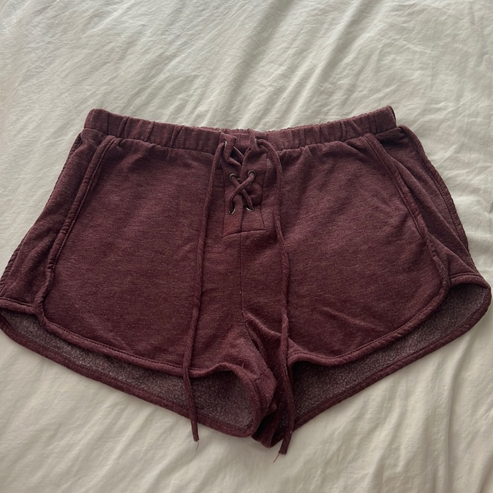 Purple shorts